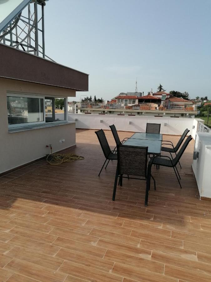 Crystal Blue Apartments Nea Kallikrateia المظهر الخارجي الصورة