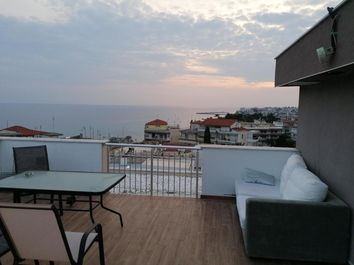 Crystal Blue Apartments Nea Kallikrateia المظهر الخارجي الصورة
