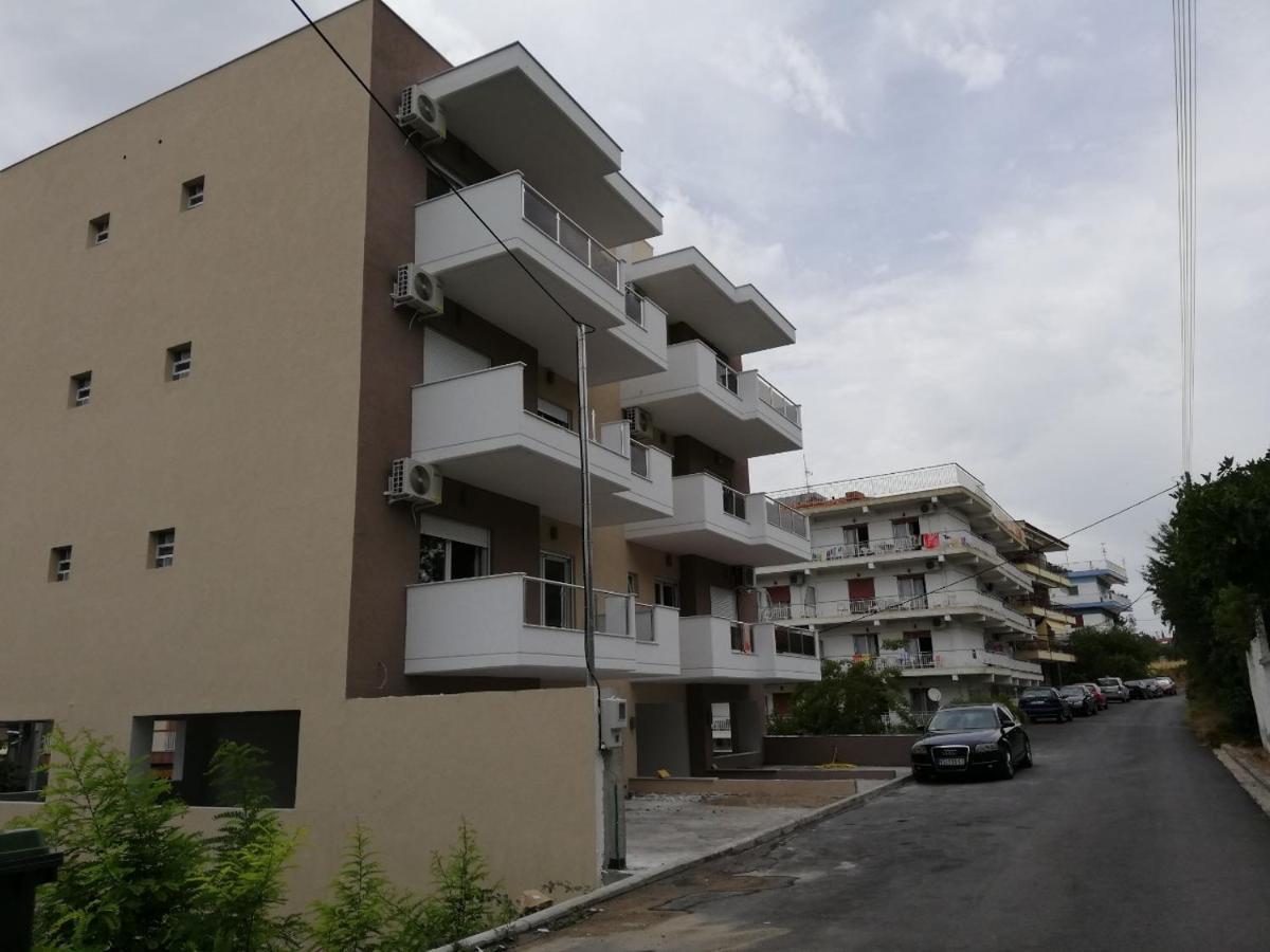Crystal Blue Apartments Nea Kallikrateia المظهر الخارجي الصورة